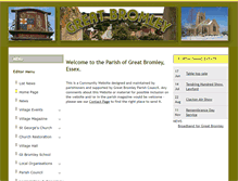 Tablet Screenshot of greatbromley.org.uk